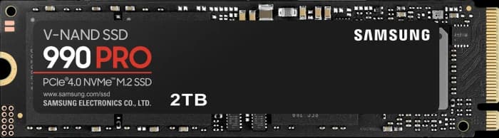 Samsung SSD 990 PRO 2TB, M.2 2280 / M-Key / PCIe 4.0 x4