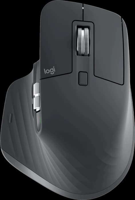 Logitech MX Master 3S Bluetooth Edition, Graphite, Logi Bolt, USB/Bluetooth